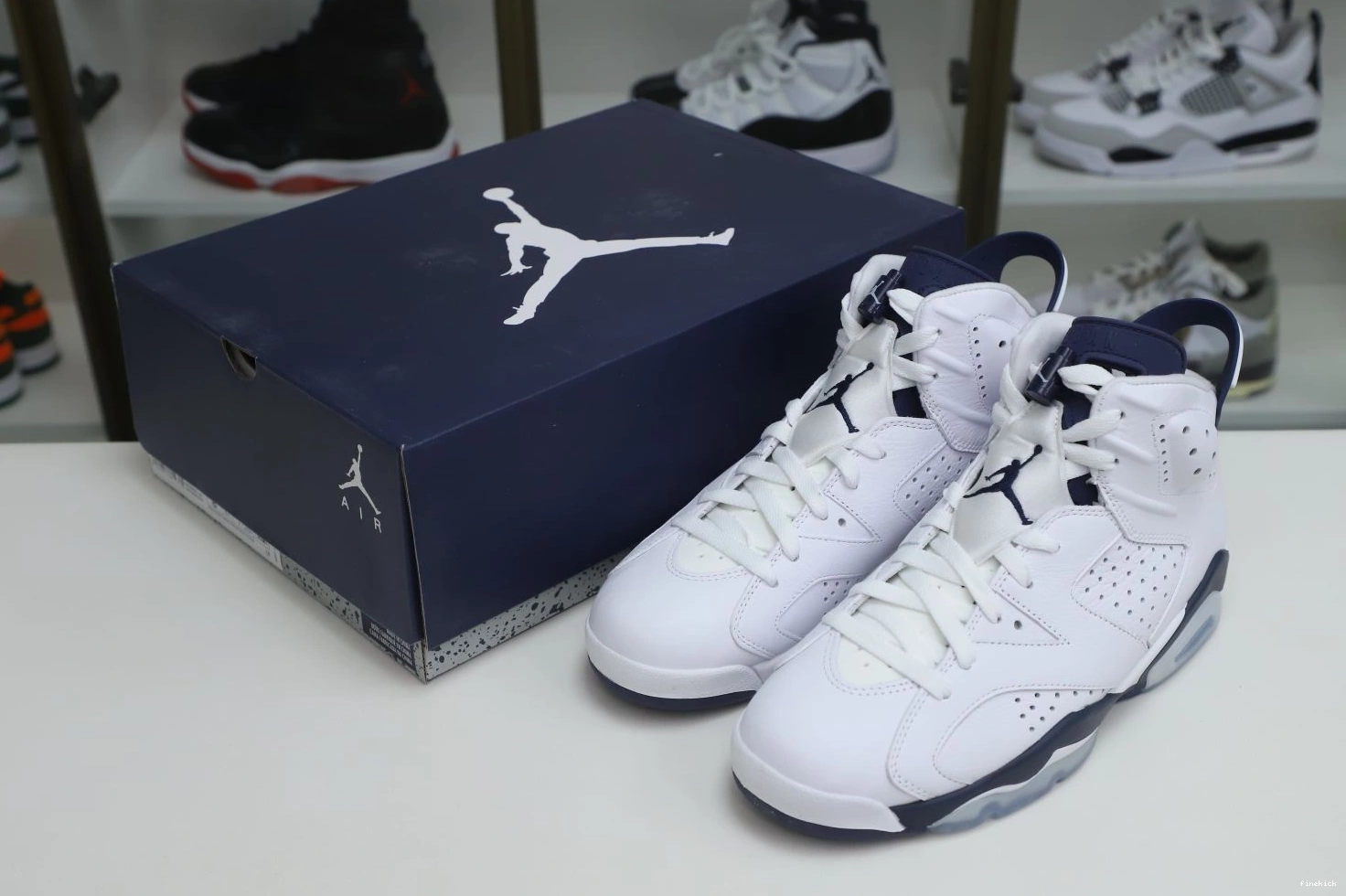 AIR JORDAN 6 MIDNIGHT NAVY 0917